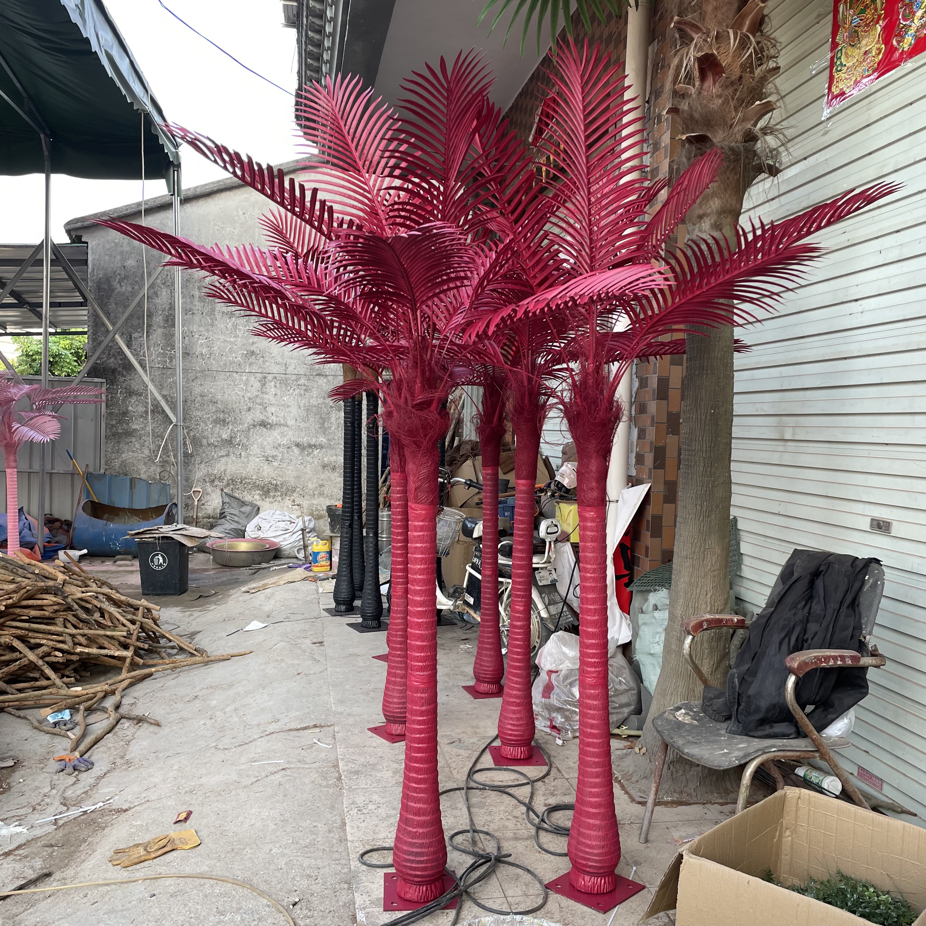Rose 1.5 m 12 leaves