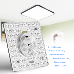 XGD yüksek performanslı 5CCT kısılabilir değişimi fanı ışık tavan ışık 18W 30W LED DOB modülü - Product Image 2