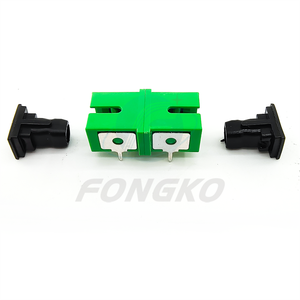 SC Adapter Press-fit Elastic Iron used For PCB <strong>Circuit</strong> Board Singlemode SC <strong>APC</strong> Fiber Optic Adapter - Product Image 6
