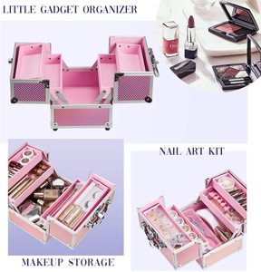 化妆盒女孩钥匙化妆品收纳器 - Product Image 5