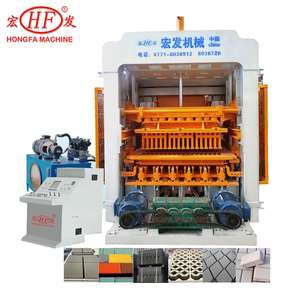 <strong>QT8</strong>-15D Fully Automatic Cement Concrete <strong>Block</strong> Color Paving <strong>Block</strong> Brick <strong>Machine</strong> Construction Road Brick Production Line - Product Image 4