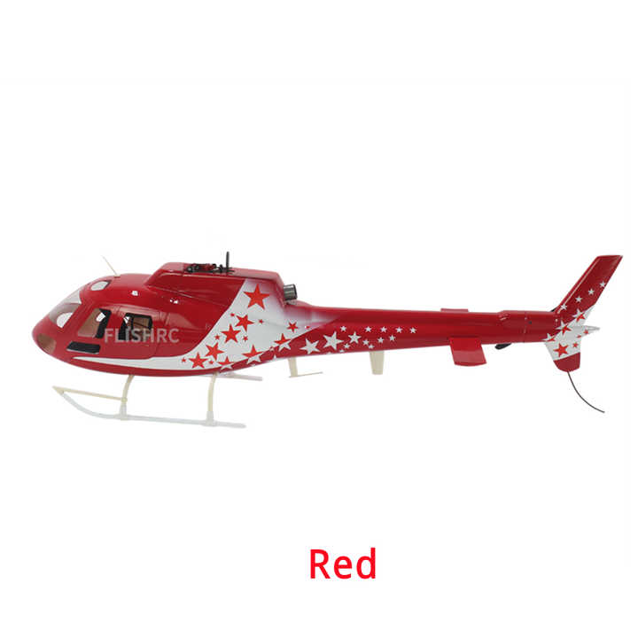 FLISHRC FL450 Roban AS350 Squirrel Size Helicopter Scale Four Rotor Head 6CH GPS With L7 Flight Controller BNF Not FLY WING