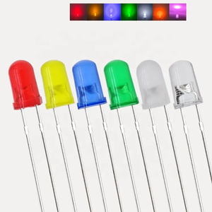 直接挿入3mm赤、青とエメラルドグリーンのLEDダイオードライトスルーホール発光ダイオード - Product Image 4