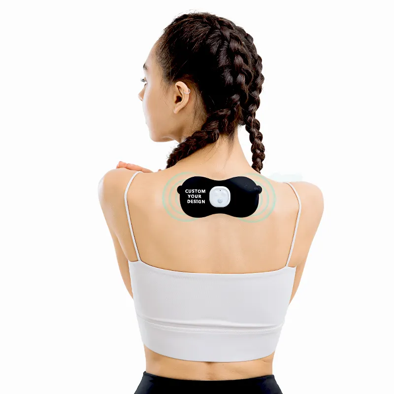 Stimolatore muscolare del collo Mini macchina PET Pad con Host diviso massaggiatore elettrico per il corpo massaggiatore EMS per il rilassamento muscolare