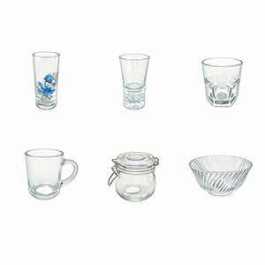 Ly trà thủy tinh trong suốt kiểu dáng đẹp - Product Image 1