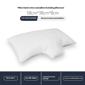 Memory Shattered Cotton Cervical Spine Protection Single Breathable Pillow Summer Ice Silk Low Profile <strong>Sleep</strong> <strong>Aid</strong> Slow Recall - Product Image 5