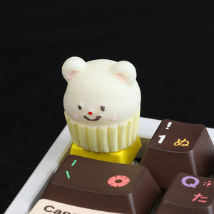 2024 MG dibujos animados Capybara Keycap hecho a mano personalizado reemplazo clave tapas para Cherry MX Teclado mecánico para juegos