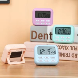 Perfetto in esecuzione nuovo stile Mini elettronico digitale conto alla rovescia da cucina cucina magnete timer da studio gioco timer allarme - Product Image 2