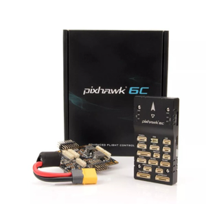 Holybro pixhawk 6C มินิ Autopilot FC baseboard M8N GNSS โมดูลไฟฟ้า PM02D RC multirotor เครื่องบิน GNSS อลูมิเนียมระยะไกล