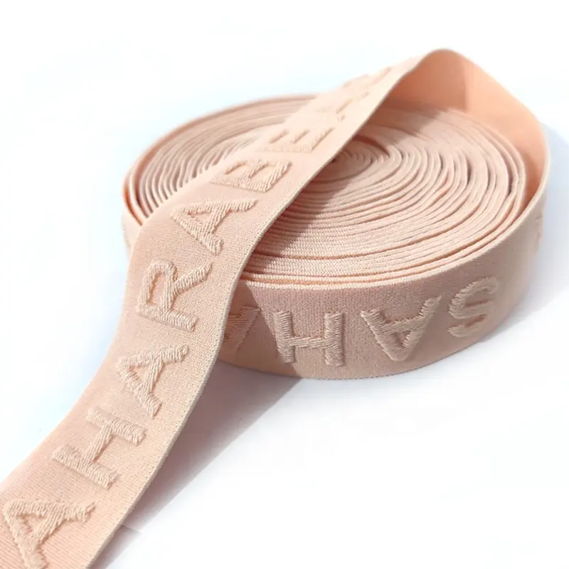 Ceinture élastique pour femmes, sous-vêtements en jacquard, en nylon, personnalisé, à côté ouvert, 1 pièce