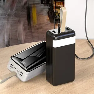 High-Capacity 60000mAh Mobile Charger Power Bank Big Capacity Consumer <strong>Electronic</strong> <strong>Device</strong> 10W <strong>Output</strong> Power for Smartphone Travel