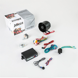 Sistema de alarma de seguridad universal de 12V de calidad superior Alarmas de coche inalámbricas automáticas con 2 mandos a distancia - Product Image 2