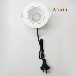 SAA avustralya UGR<19, esnek ve fiş sonlandırma ve seçilebilir CCT 12 watt kısılabilir downlight led down light - Product Image 4