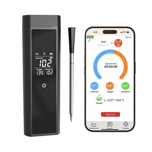 <span class=keywords><strong>New</strong></span> One Probe ISO Android Temprobe APP Inteligente Termômetro de Carne Verdadeiramente Sem Fio para Churrasco Ao Ar Livre Grelhar Cozinhar - Product Image 1