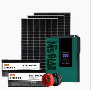 Miusian Hochwertige Solarpanel-Rahmen und Montages ysteme Komplettes Wechsel richters olar system für den Hausgebrauch - Product Image 2