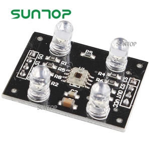 DC 3-5V TCS230 TCS3200 <strong>Color</strong> Recognition <strong>Sensor</strong> Module <strong>Color</strong> Recognition Detector Module 4 LED with Dupont Cable <strong>for</strong> <strong>Arduino</strong>