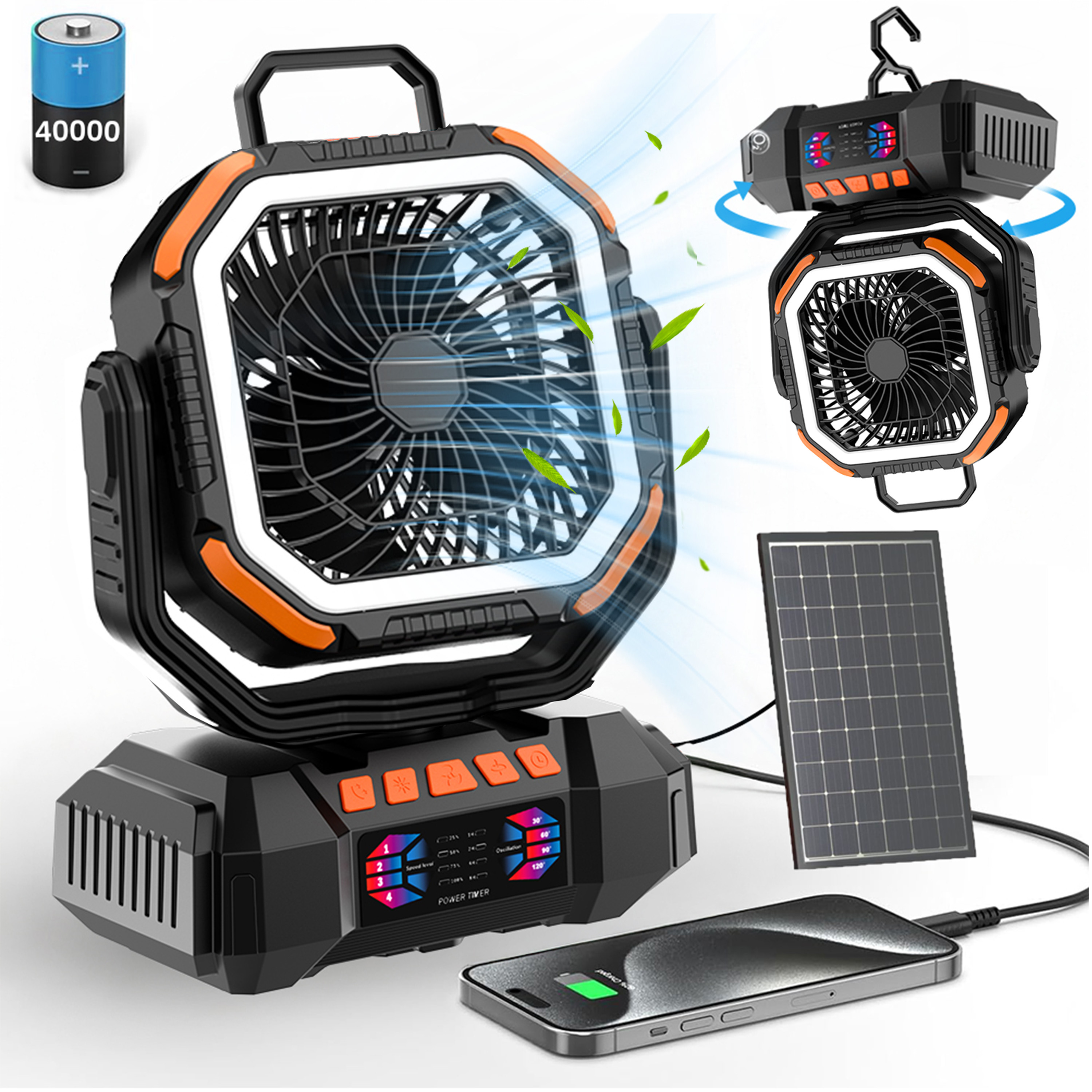 Mixed Color with solar panel