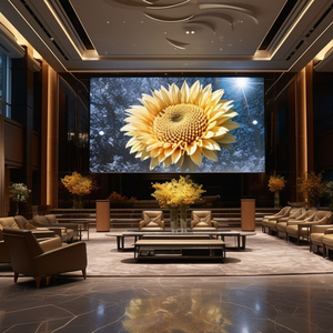 Instalación rápida interior HD pantalla LED P2.5 inalámbrica para aeropuerto sala de conferencias estudio Escuela Centro Comercial animación