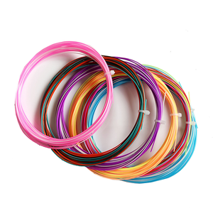 Colorful rainbow Badminton Racket <strong>String</strong>,Fluorescent Color High-elastic Double Color <strong>String</strong>,0.73mm Nylon Training <strong>String</strong> - Product Image 5