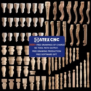Tornio per la lavorazione del legno CNC ad alta precisione con caricamento e scarico automatico in quattro fasi multifunzione - Product Image 6
