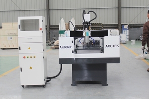 6060重型Atc数控刳刨机金属三轴Atc金属雕刻机械数控刳刨机AK6060C - Product Image 2