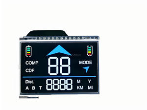 Pantalla LCD personalizada Pantalla táctil LCD de 7 segmentos Pantalla LCD personalizada para temperatura y humedad