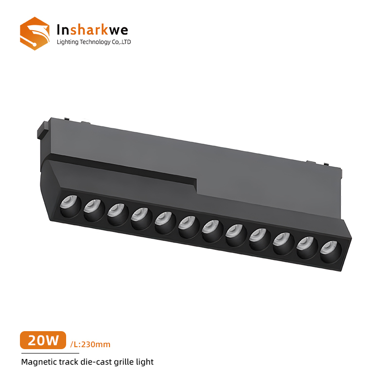 Black Folding Grille Light 20W (Die-Casting Ver.)