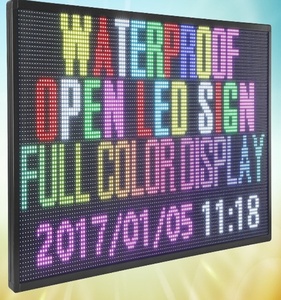 12V Car Shop usa ventosa per l'installazione della finestra di vetro display a LED messaggio a scorrimento programmabile segnale LED wifi a colori - Product Image 6