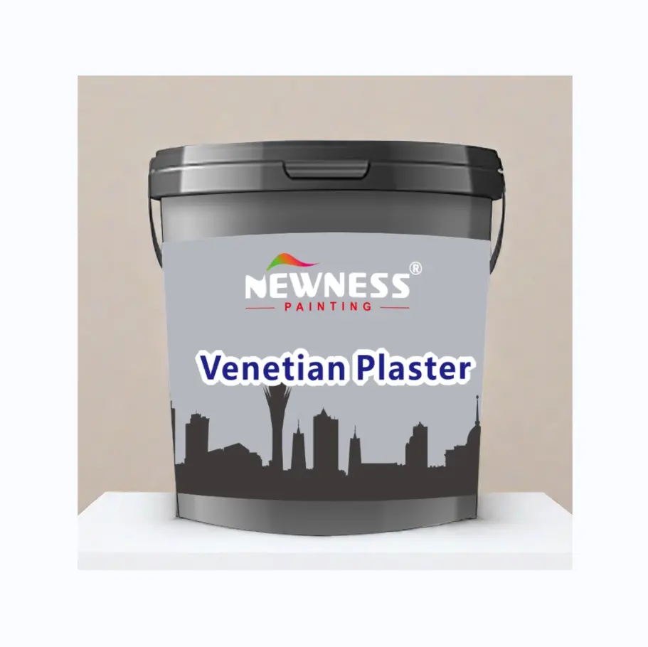 High Adhesion Flexibility Cement-based Micro Cement Gray and White Venetian Plaster
