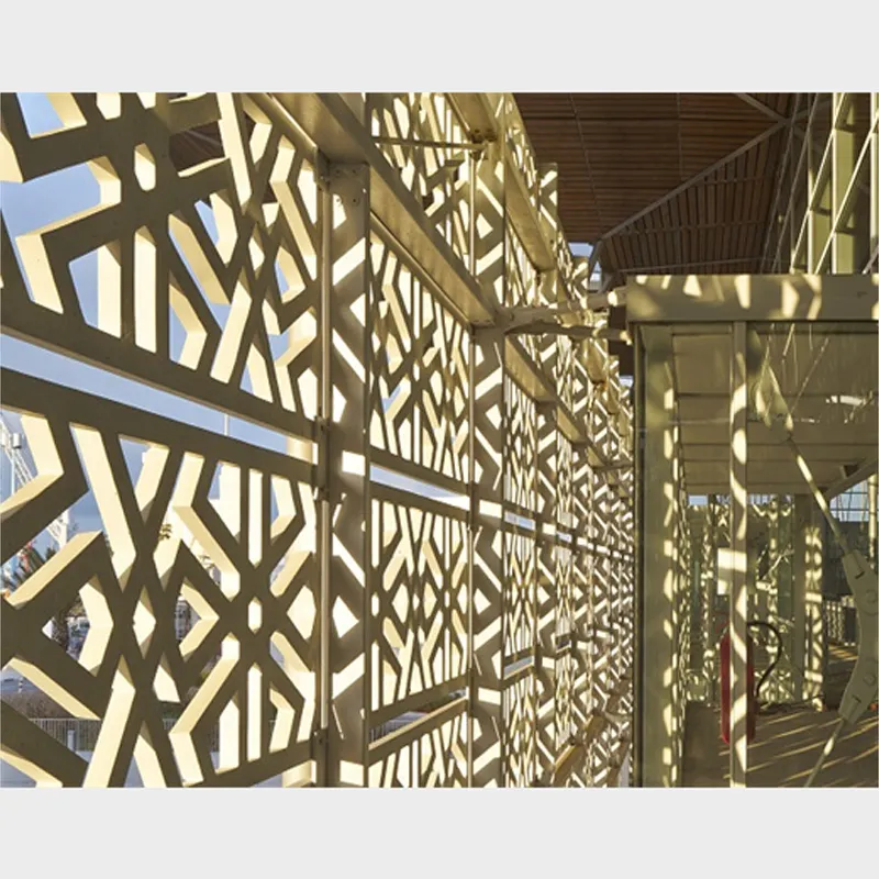 Pannelli decorativi di alluminio decorativi all'ingrosso del taglio del laser di rayrabiya per la facciata continua della facciata