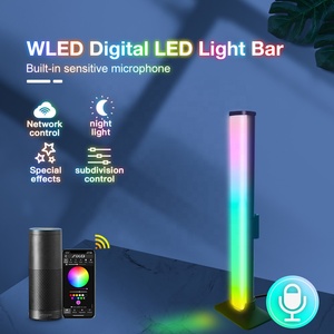 Toptan WLED dijital LED ışık Bar5V USB girişi 2.5A akıllı RGB ışık çubuğu bağlı yerel ağ veya Internet opsiyonel - Product Image 6