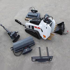 1000 Mini Skid Steer Loader With Multiple Attachments for Digging <strong>Loading</strong> Grading <strong>and</strong> <strong>Lifting</strong> Mini Skid Steer Loader - Product Image 6