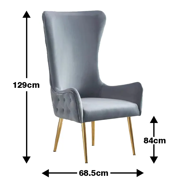 Grosir kursi perjamuan aluminium dengan sandaran kulit dan kursi ruang makan kursi jamuan kursi makan untuk acara