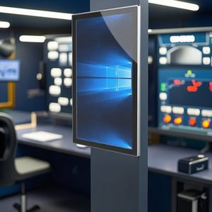 27 Inch IP65 Widescreen Capacitive Touch Scree J6412 16:9 16G Storage 1TB <strong>Embedded</strong> Desktop Industrial <strong>Control</strong> Panel PC - Product Image 5