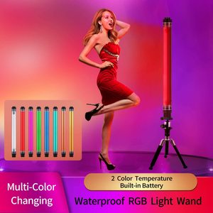 LUXCEO P7RGB PRO profesyonel LED Video aydınlatma kiti RGB renkler APP kontrol ve uzaktan kumanda tüp su geçirmez LED fotoğraf ışığı - Product Image 6