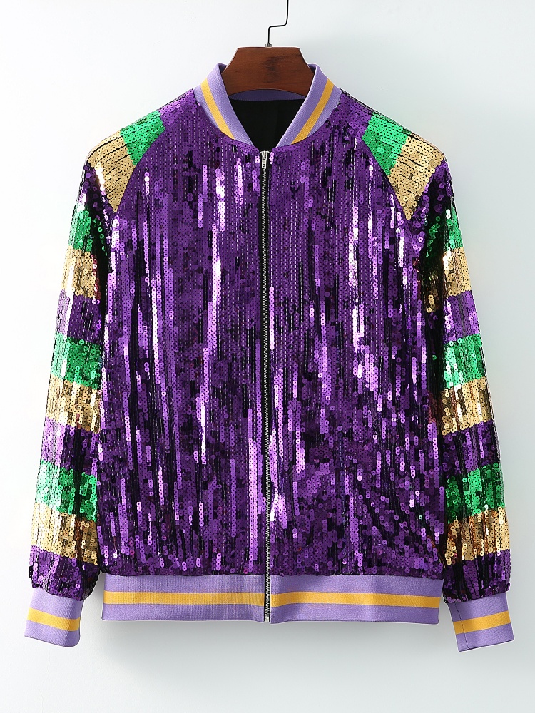 Purple/green/gold