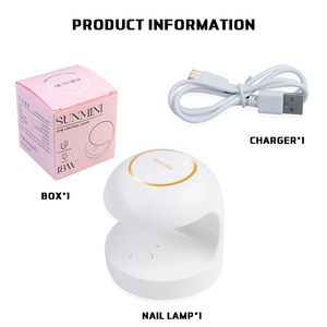 专业18w紫外发光二极管指甲灯快速固化双源指甲干燥机紧凑型机 - Product Image 6