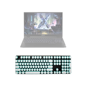 Venta al por mayor de fábrica, 108 teclas retroiluminadas para teclado mecánico Steampunk, Retro - Product Image 6