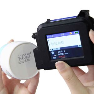 Mini-Drucker Batch-Code Tragbare Hand-Tinten strahl druckmaschine für schnell trocknende Batch-Codierer Ei Datum Ablaufnummer Datum - Product Image 2