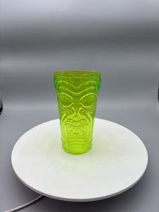 Custom Color 600ml Stackable Hawaiian Style Tiki Plastic <strong>Cups</strong> for bar and Party Bpa Free 20oz - Product Image 4