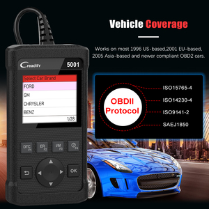 LAUNCH-herramienta de diagnóstico automotriz CR5001, autoescáner OBD2/EODO con función completa, lector de código profesional