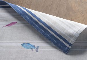 一套4 100% 棉餐垫，用于餐桌厨房婚礼和春季夏季派对使用 - Product Image 5