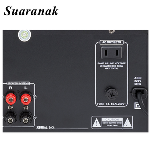 เครื่องขยายเสียงคาราโอเกะ K300 Class AB ที่ควบคุมด้วยระบบอิเล็กทรอนิกส์ BT FM USB โปรเซสเซอร์เสียงดิจิตอลเครื่องขยายเสียงสเตอริโอผสม - Product Image 6