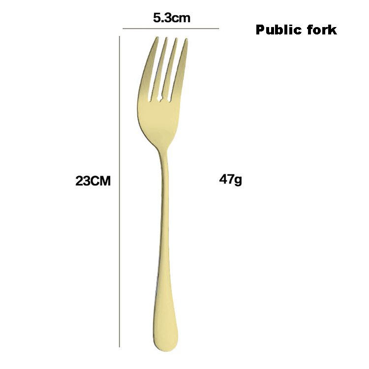 Public fork - gold