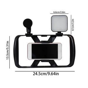 Smartphone Vlogging <strong>Kit</strong> Video Recording Equipment with Tripod Fill Light Shutter for Camera Phone Youtube Set Vlogger <strong>KIT</strong> - Product Image 2