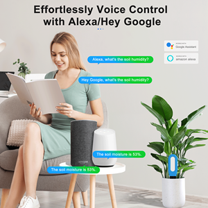 GIRIER Tuya Wasserdichtes intelligentes Bluetooth-Boden messgerät Intelligenter Boden temperatur-und Feuchtigkeit <span class=keywords><strong>sensor</strong></span>