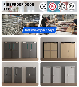 Ul thép cháy cửa mạ kẽm thoát hiểm khẩn cấp ul lửa Đánh Giá cửa - Product Image 2