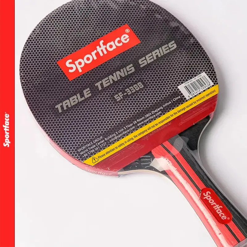 Sportface-raqueta de ping pong profesional, tenis de mesa con bolsa SF-3388, barato