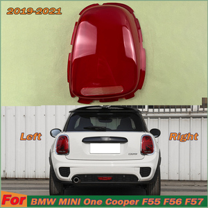 עבור bmw מיני אחד קופר f55 f56 f57 f56 f57 2019-2021 אביזרים לרכב חיצוני לייט אחורי לעזאזל אות חניה אורות כיסוי plexiglass