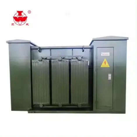 Yawei 옥외 배전 변전소 변압기 1000kva 24940V ~ 400/230V 3 상 패드 마운트 변압기 가격